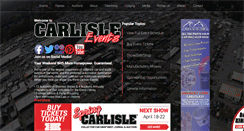Desktop Screenshot of carlisleevents.com
