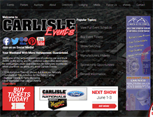 Tablet Screenshot of contest.carlisleevents.com
